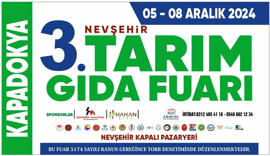 NEVŞEHİR-KAPADOKYA Tarım Fuarı