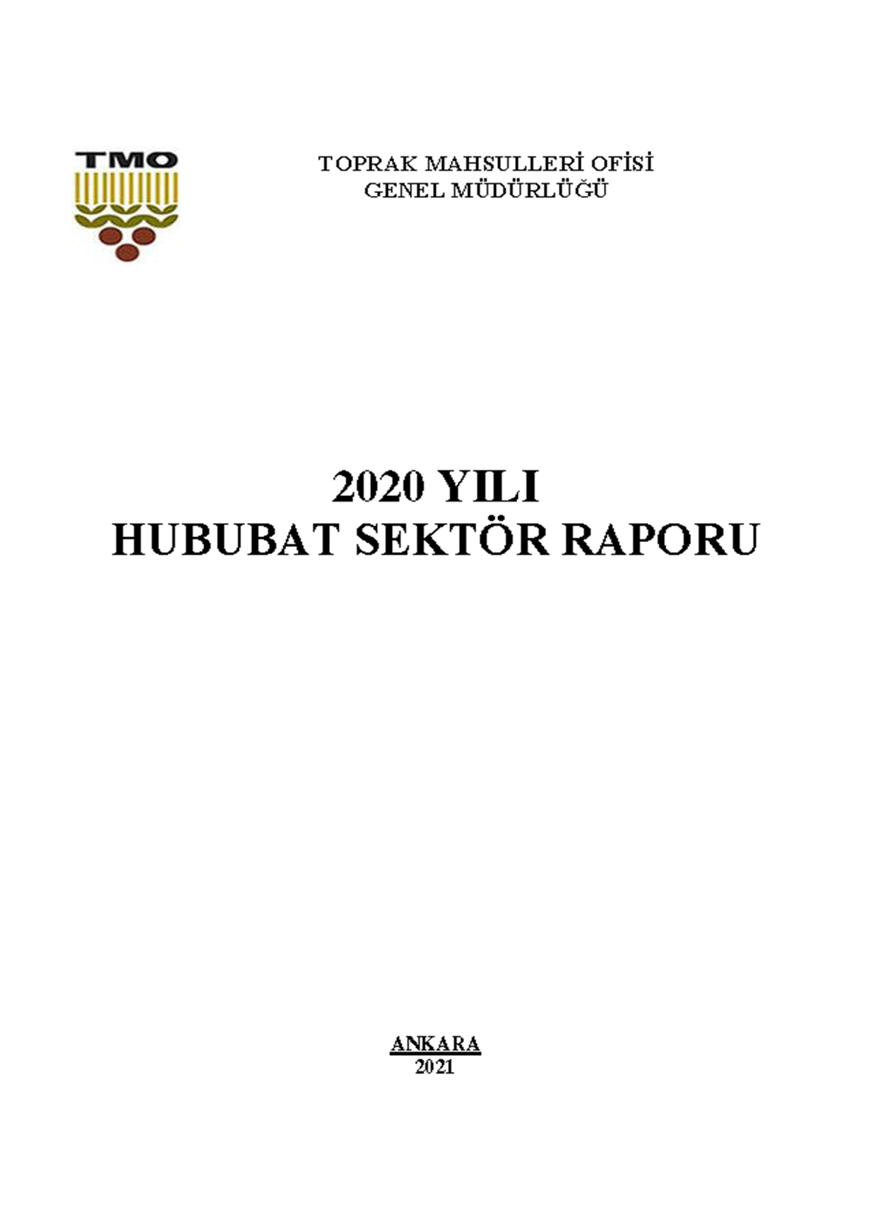 TMO HUBUBAT  SEKTÖR RAPORU 2020