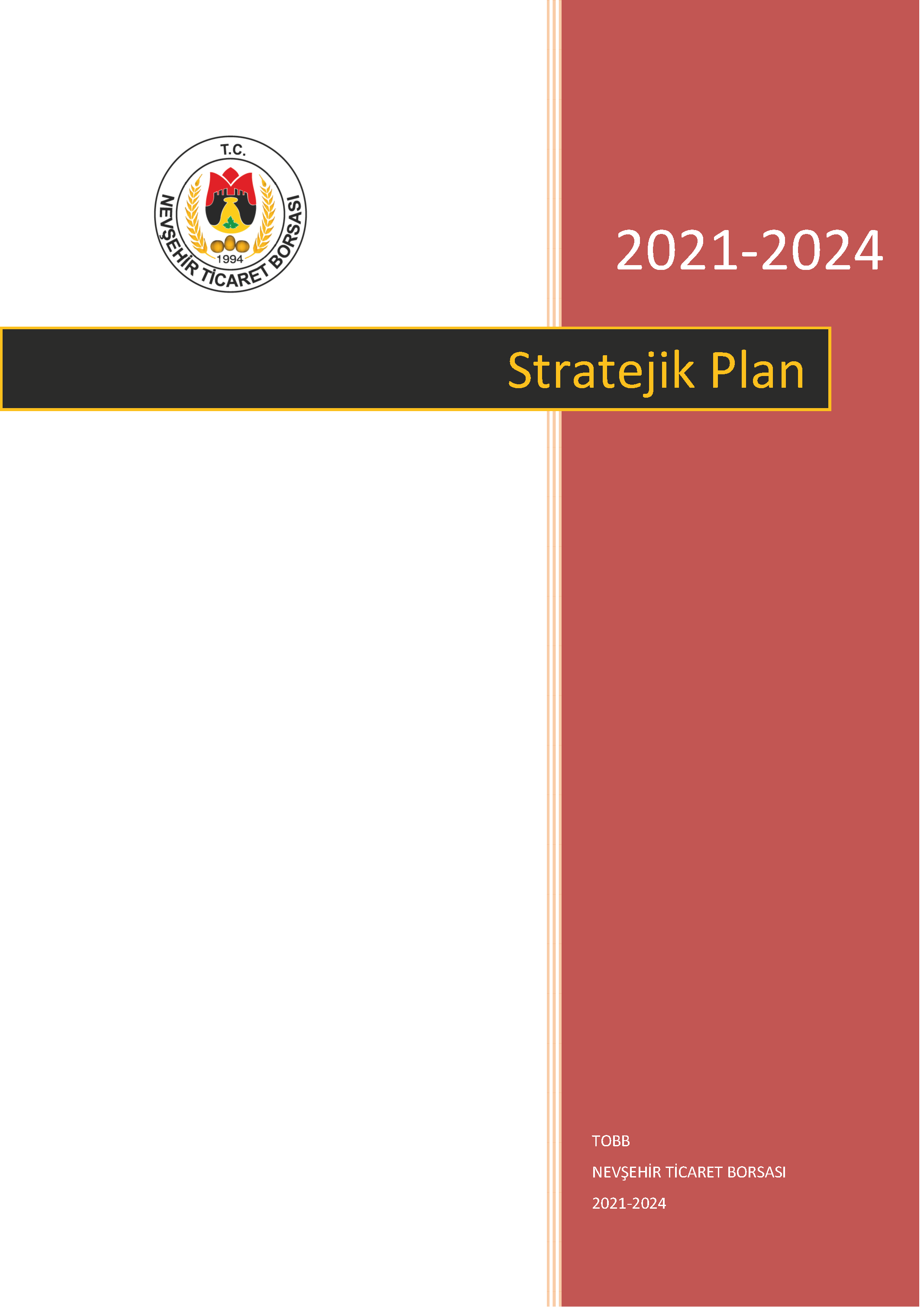 STRATEJİK PLAN 2021-2024