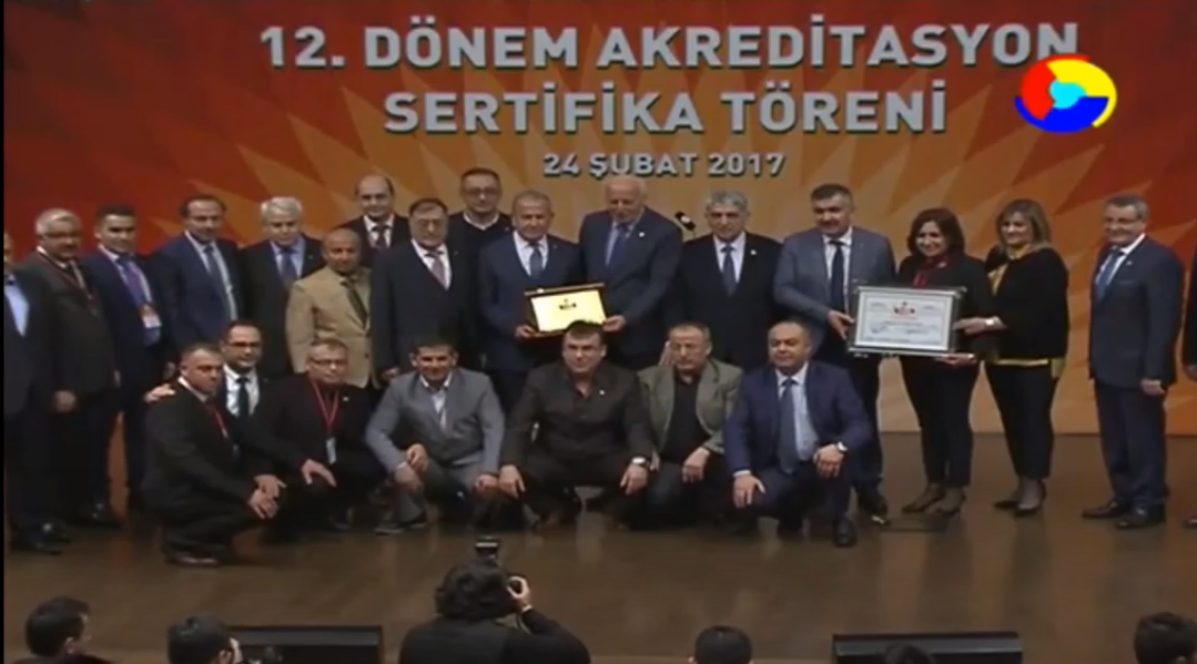 NTB Akreditasyon Belge Töreni (2017)