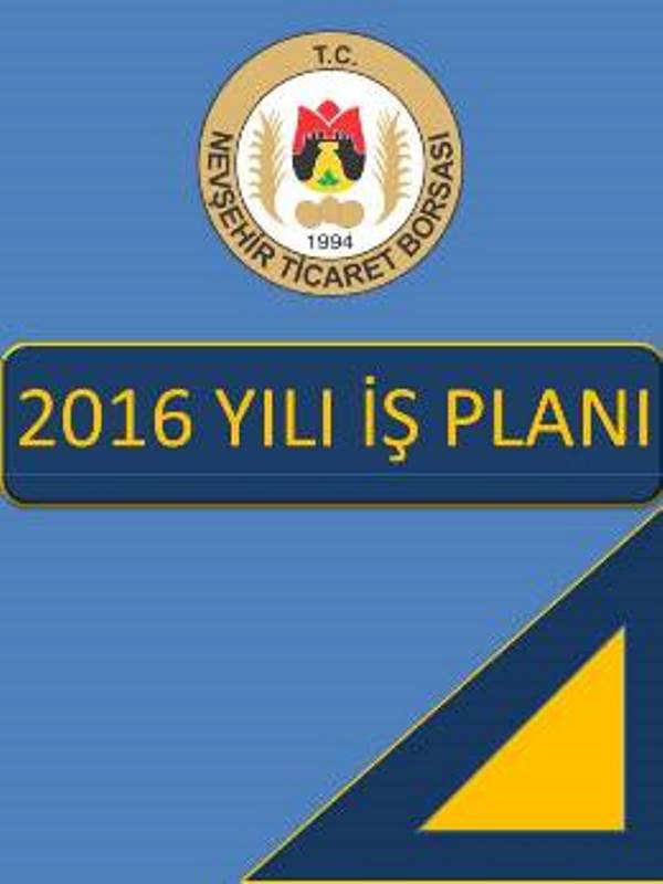 İŞ PLANI 2016